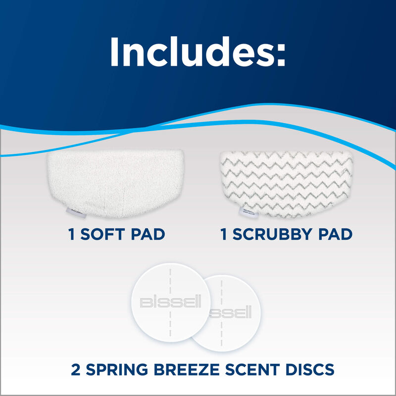 Powerfresh Deluxe Steam Mop Pads and Discs